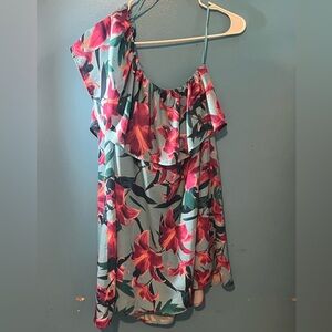 Pink Lilly off the shoulder dress